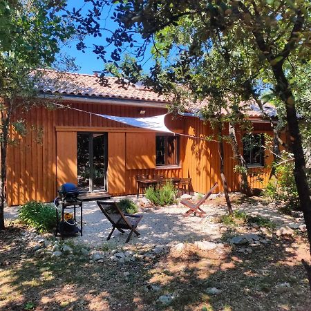 Gite Et Cabane Ecologiques 1000 Pailles Labastide-de-Virac Exterior foto